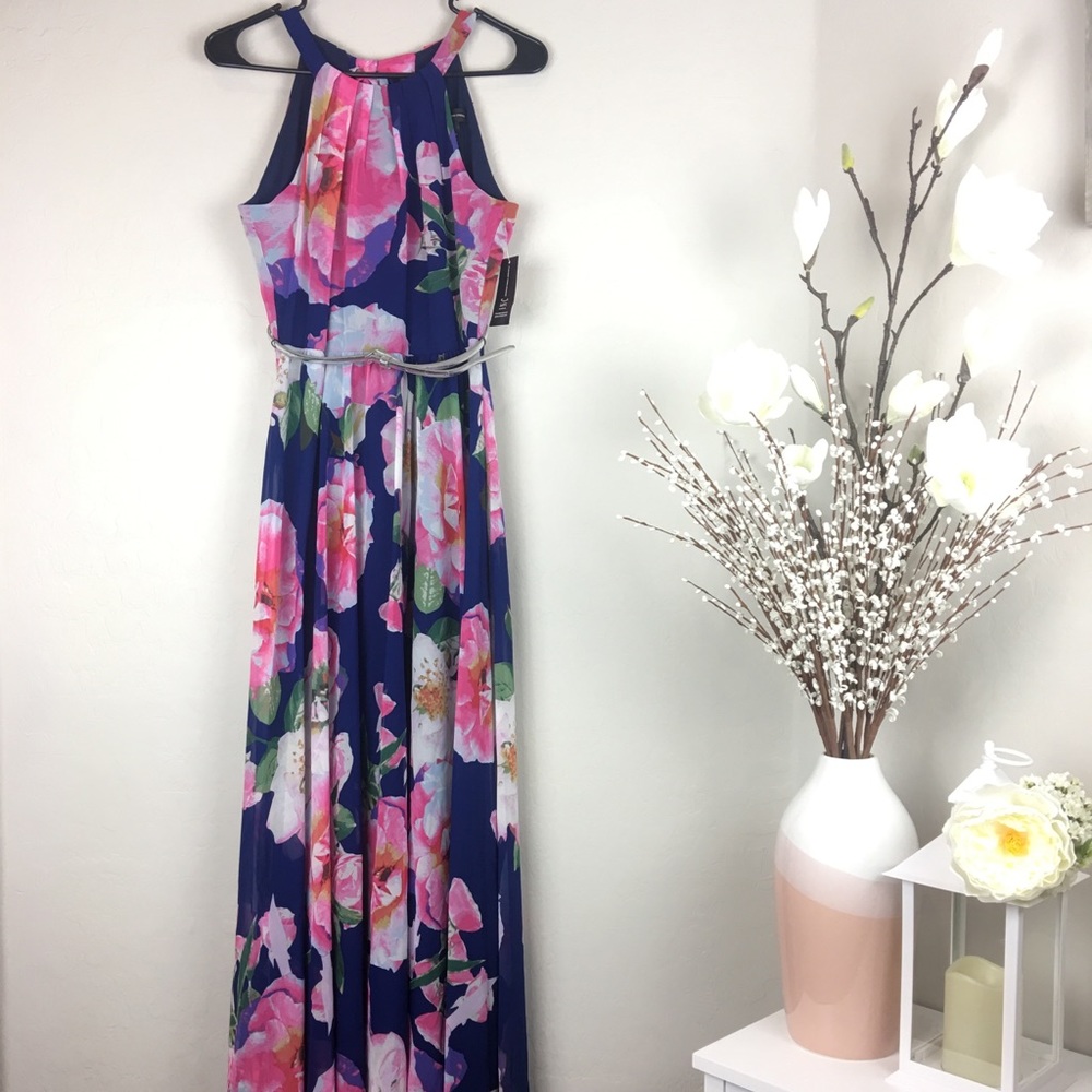 Sweet Meadow Floral Maxi Dress - INC international